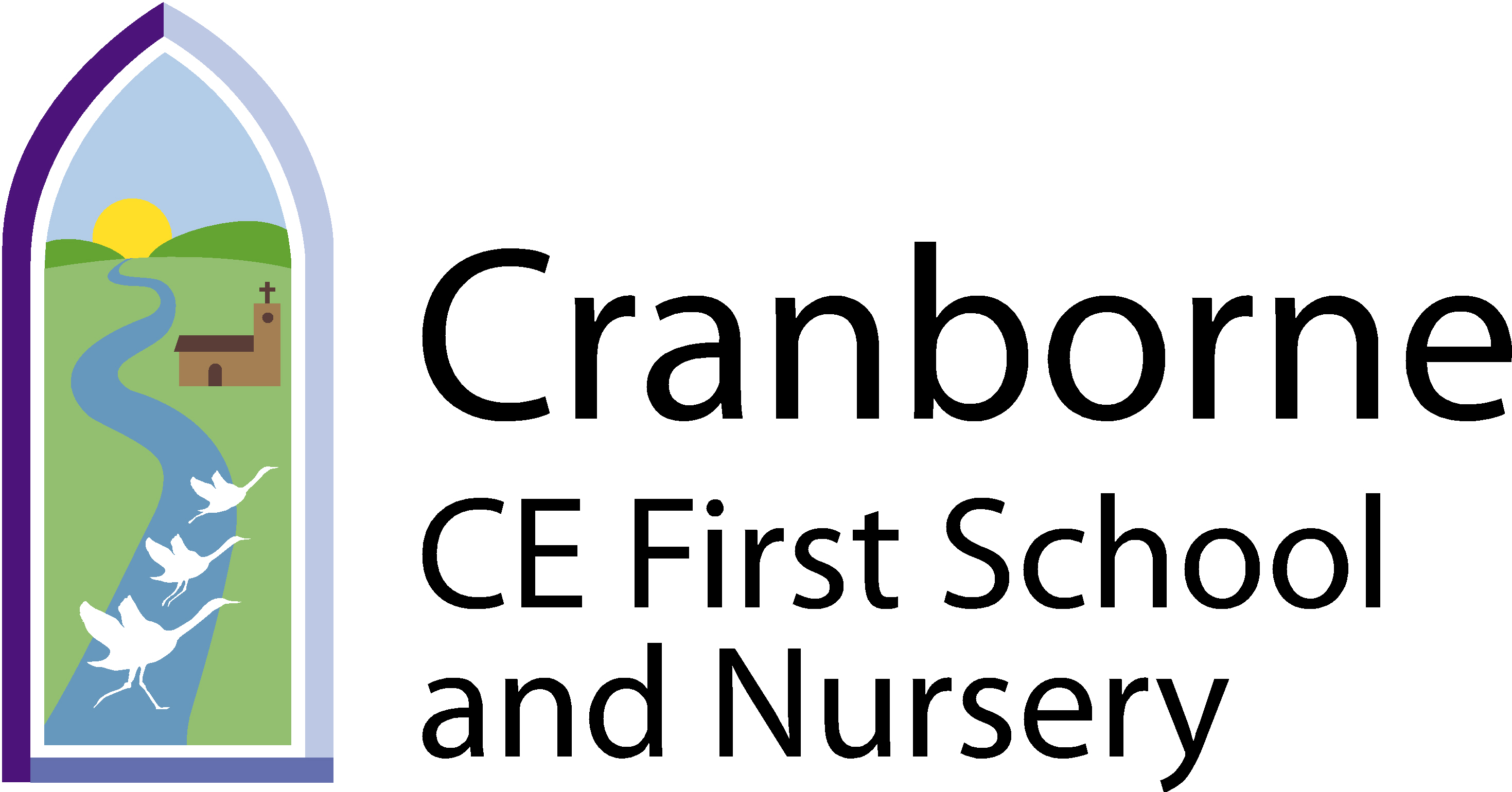 Cranborne CE First School with Nursery logo.JPG